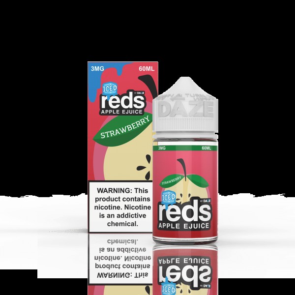 7 Daze – Reds Strawberry Iced 60mL