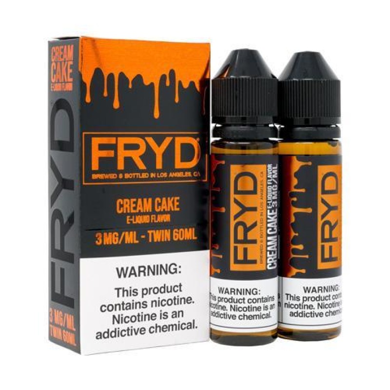 FRYD Twin Pack Cream Cake 2x60ml Vape Juice