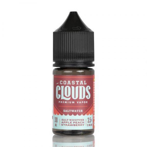 SALTWATER APPLE PEACH STRAWBERRY - COASTAL CLOUDS CO. - 30ML