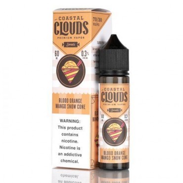 BLOOD ORANGE MANGO SNOWCONE - COASTAL CLOUDS CO. - 60ML