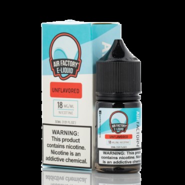 UNFLAVORED - AIR FACTORY SALTS - 30ML