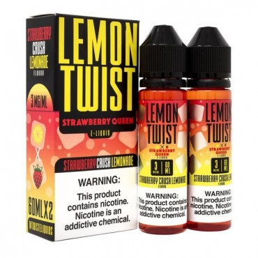 Strawberry Crush Lemonade by Lemon Twist 120ml