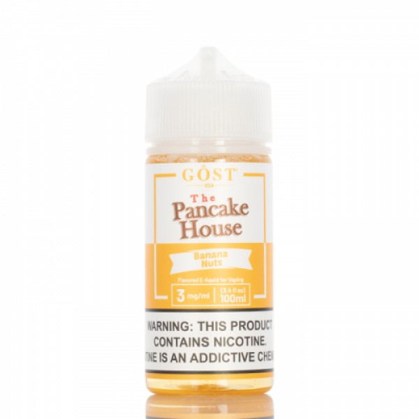 BANANA NUTS - THE PANCAKE HOUSE - GOST VAPOR - 100ML