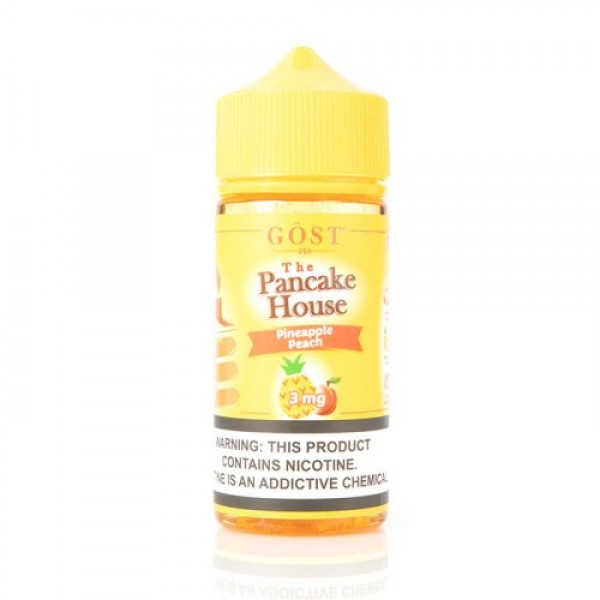 PINEAPPLE PEACH - THE PANCAKE HOUSE - GOST VAPOR - 100ML