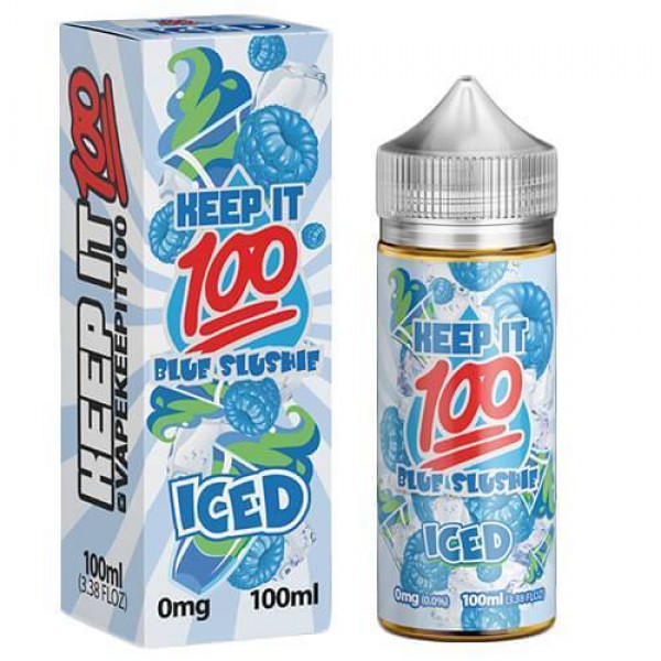Blue Slushie Iced by Keep It 100 E-Juice 100ml