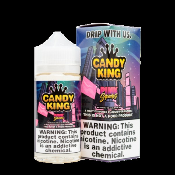 Pink Squares by Candy King E-Liquid 100ml