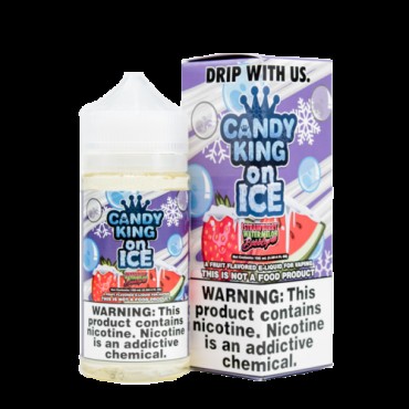 Watermelon Bubble Gum by Candy King On Ice 100ml