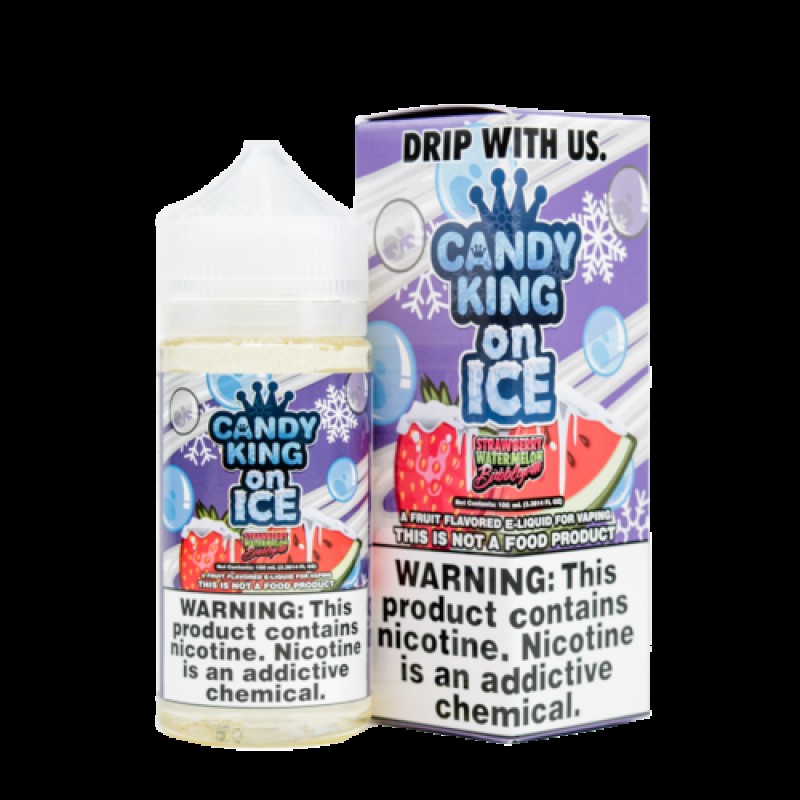 Watermelon Bubble Gum by Candy King On Ice 100ml