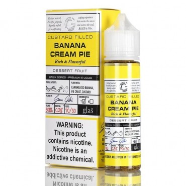 BASIX SERIES - BANANA CREAM PIE BY GLAS VAPOR E-LIQUID - 60ML