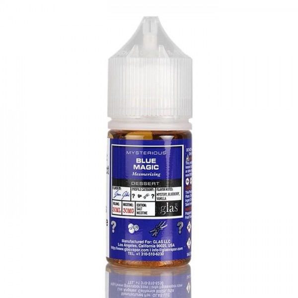 BASIX SALTS SERIES - BLUE MAGIC BY GLAS VAPOR E-LIQUID - 30ML