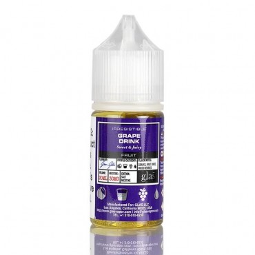 BASIX SALTS SERIES - GRAPE DRINK BY GLAS VAPOR E-LIQUID - 30ML