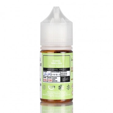 BASIX SALTS SERIES - ICY COOL MELON BY GLAS VAPOR E-LIQUID - 30ML