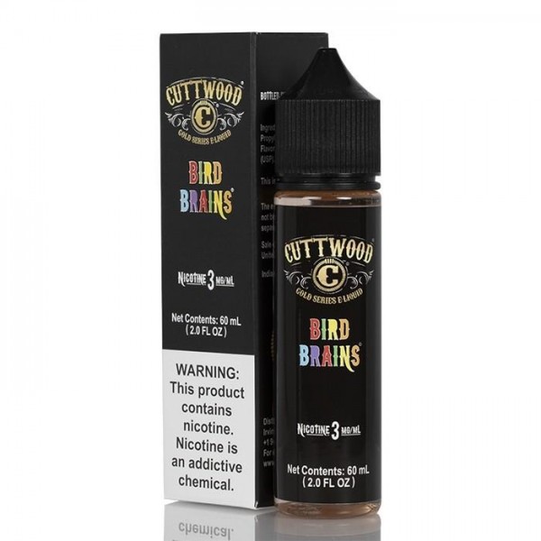 BIRD BRAINS - CUTTWOOD E-LIQUID - 120ML