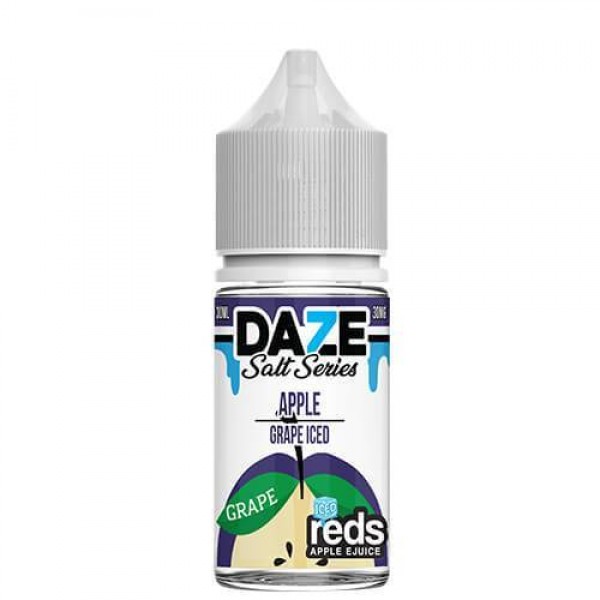 Reds Grape Iced Salt by 7 Daze Salt 30ml