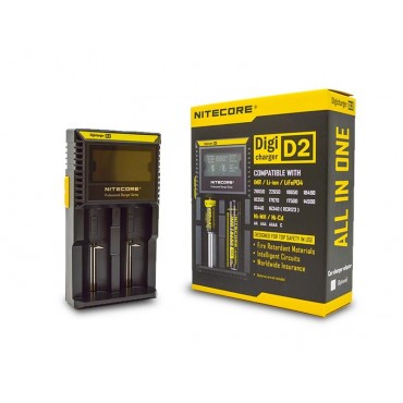 Nitecore D2 Dual Bay Battery Charger